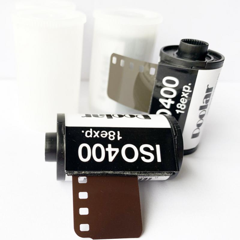 35MM 카메라 ISO 400 유형-135 초심자를위한 검은 색 흰색 필름 필름 사진 스튜디오 키트 18 /12 롤 200 감도 카메라 롤